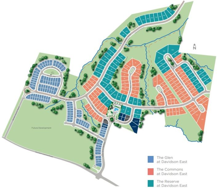 Davidson East Homes for Sale in Davidson, NC New Construction Homes
