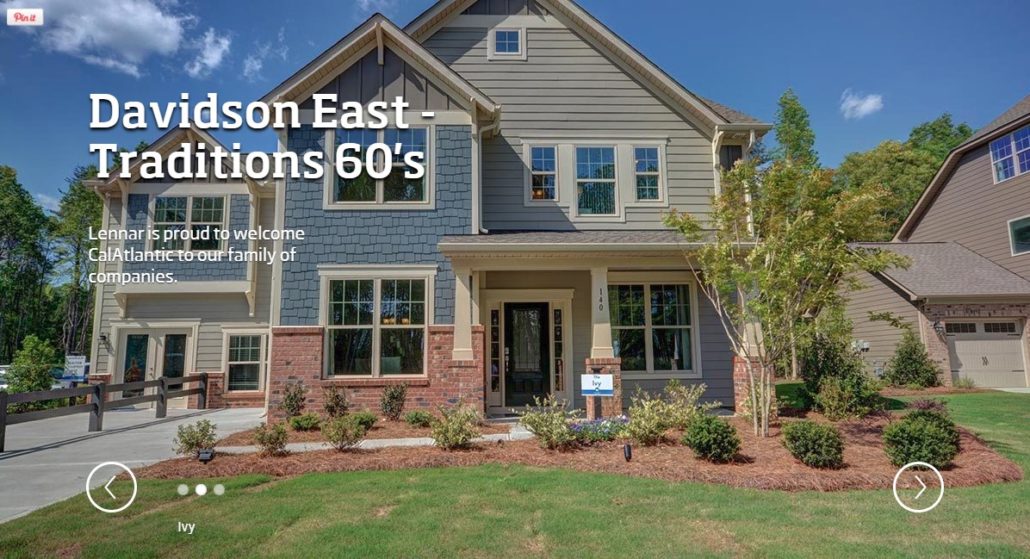 Davidson East Homes for Sale in Davidson, NC New Construction Homes
